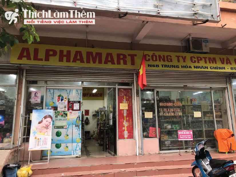 Tuyển nhân viên bán hàng, thu ngân – Siêu thị Alphamart Tuyển nhân viên bán hàng, thu ngân – Siêu thị Alphamart
