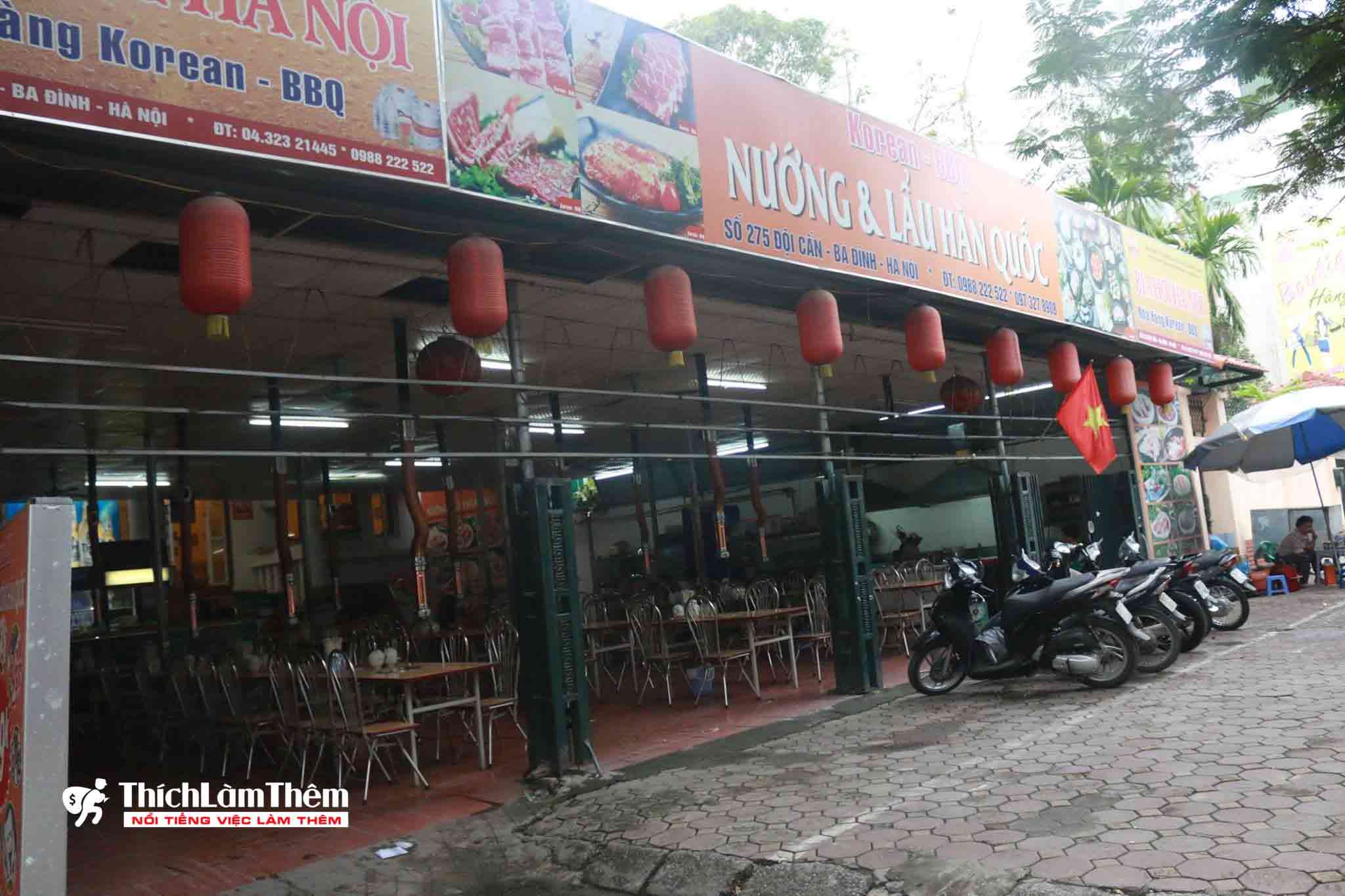 Tuyển nhân viên phục vụ – Nhà hàng Korean BBQ Tuyển nhân viên phục vụ – Nhà hàng Korean BBQ