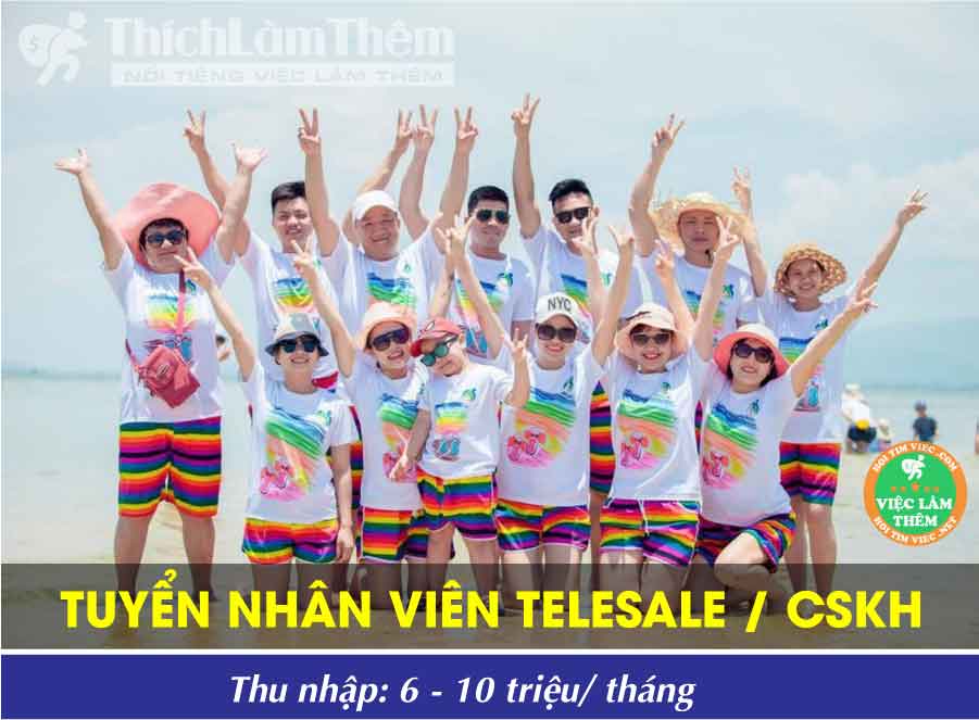 Tuyển nhân viên telesale – Công ty thời trang Thuỳ Linh Tuyển nhân viên telesale – Công ty thời trang Thuỳ Linh