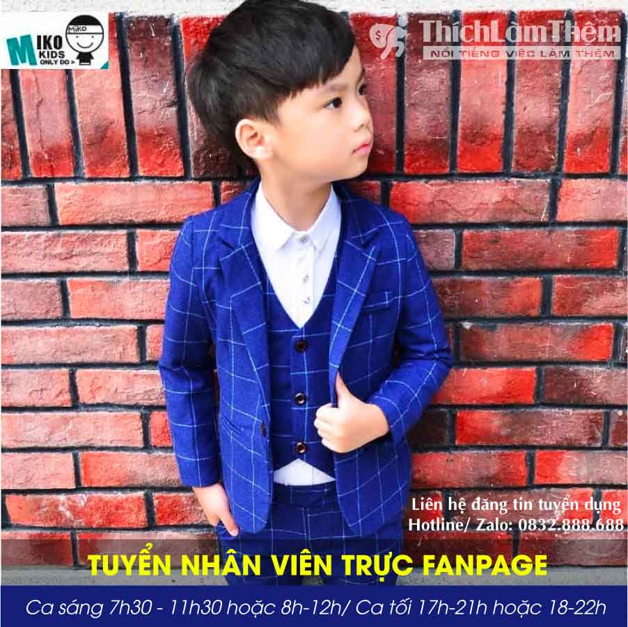 Tuyển nhân viên trực fanpage – Shop thời trang trẻ em Jenny Tuyển nhân viên trực fanpage – Shop thời trang trẻ em Jenny