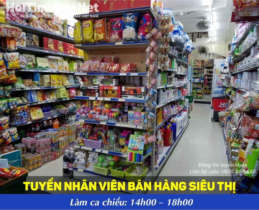 Tuyển nhân viên bán hàng ca chiều – Siêu thị 12 Gmart Tuyển nhân viên bán hàng ca chiều – Siêu thị 12 Gmart