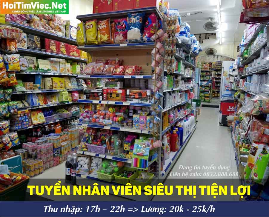 Tuyển nhân viên bán hàng cửa hàng tiện lợi – Siêu thị 12Gmart Tuyển nhân viên bán hàng cửa hàng tiện lợi – Siêu thị 12Gmart