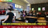 Tuyển nhân viên pha chế, phục vụ – Trà sữa GongCha Tuyển nhân viên pha chế, phục vụ – Trà sữa GongCha