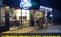 Tuyển nhân viên phục vụ theo ca, cả ngày bao ăn ở Tuyển nhân viên phục vụ theo ca, cả ngày bao ăn ở
