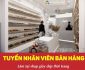 Tuyển nhân viên bán hàng tại shop Tuyển nhân viên bán hàng tại shop