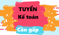 Tuyển kế toán nội bộ lương cao
