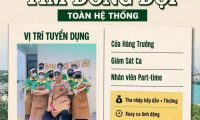 Tuyển nhân viên bán hàng, cửa hàng trưởng, giám sát ca – Cafe muối chú Long