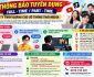 Tuyển bán hàng, CSKH, biên tập nội dung, dựng Video