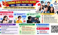 Tuyển bán hàng, CSKH, biên tập nội dung, dựng Video