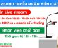 Tuyển nhân viên bán hàng, livestream – Cửa hàng thời trang 2hand Tuyển nhân viên bán hàng, livestream – Cửa hàng thời trang 2hand