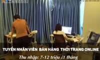 Tuyển nhân viên sale – Shop thời trang nam Tuyển nhân viên sale – Shop thời trang nam