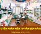 Tuyển nhân viên bán hàng – Shop Mỹ Phẩm Cao Cấp Skin20 Tuyển nhân viên bán hàng – Shop Mỹ Phẩm Cao Cấp Skin20