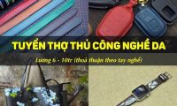 Tuyển nhân viên làm da – Đồ da thủ công Halcy Tuyển nhân viên làm da – Đồ da thủ công Halcy