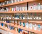 Tuyển nhân viên bán hàng Tuyển nhân viên bán hàng