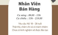 Tuyển nhân viên bán hàng – Rita Thời Trang Nữ Tuyển nhân viên bán hàng – Rita Thời Trang Nữ
