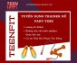 Chương trình TeenFit – Thể Chất Thiếu Niên tuyển Trainer Nữ Part Time