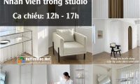 Tuyển nhân viên nữ trông Studio ca chiều Tuyển nhân viên nữ trông Studio ca chiều