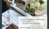 Tuyển nhân viên bán hàng – Blissful Florist
