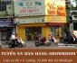 Tuyển nhân viên bán hàng – Yến Sào Việt Nam Tuyển nhân viên bán hàng – Yến Sào Việt Nam