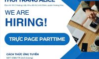 Tuyển nhân viên trực fanpage – Thời Trang Alice