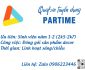 Tuyển nhân viên đóng gói parttime, fulltime Tuyển nhân viên đóng gói parttime, fulltime