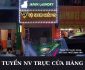 Tuyển nhân viên trực cửa hàng parttime
