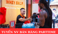 Tuyển nhân viên bán hàng tại quầy ca sáng