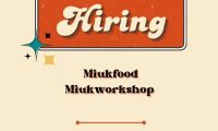 Tuyển nhân viên bán hàng, sơ chế và hỗ trợ workshop, lớp học- Miukfood