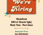 Tuyển nhân viên bán hàng, sơ chế rau củ