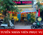 Tuyển nhân viên phục vụ parttime – Kebab Ngon