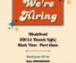 Tuyển nhân viên sơ chế, bán hàng parttime