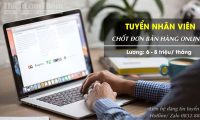 Tuyển nhân viên bán hàng online – Shop online Tuyển nhân viên bán hàng online – Shop online
