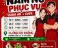 Tuyển nhân viên phục vụ bàn parttime