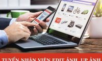 Tuyển nhân viên edit ảnh, video parttime
