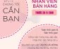 Tuyển nhân viên bán hàng – Shop Nội Y Seduce Tuyển nhân viên bán hàng – Shop Nội Y Seduce