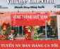Tuyển nhân viên bán hàng thời trang ca tối