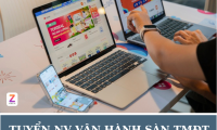 Tuyển nhân viên vận hành sàn TMĐT part time