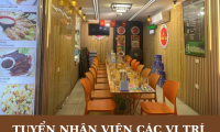 Tuyển nhân viên phụ bếp, phục vụ, nhân viên kiêm tổ trưởng quản lý – Quán bia phố cổ