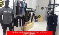 Tuyển nhân viên trực page bán hàng, NV kho – Shop thời trang Tuyển nhân viên trực page bán hàng, NV kho – Shop thời trang
