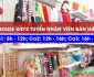 Tuyển nhân viên bán hàng – B’house Kids Tuyển nhân viên bán hàng – B’house Kids
