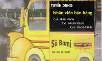 Tuyển nhân viên bán hàng theo ca – Bánh mỳ Sii Bami Tuyển nhân viên bán hàng theo ca – Bánh mỳ Sii Bami