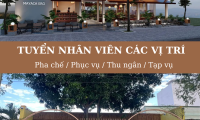 Tuyển nhân viên phục vụ, pha chế, thu ngân, tạp vụ – Mayaca Ero & Bếp Bà Má
