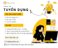 Tuyển nhân viên sáng tạo nội dung YouTube full time