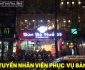 Tuyển nhân viên phục vụ bàn – Bún bò Huế 65 đường Láng Tuyển nhân viên phục vụ bàn – Bún bò Huế 65 đường Láng
