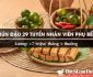 Tuyển phụ bếp lương >7 triệu + thưởng – Cửa hàng bún đậu 29 HCM Tuyển phụ bếp lương >7 triệu + thưởng – Cửa hàng bún đậu 29 HCM