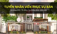 Tuyển nhân viên phục vụ – Cà Phê Chồn Legend Revived Tuyển nhân viên phục vụ – Cà Phê Chồn Legend Revived