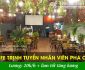 Tuyển nhân viên pha chế / order – Cafe Trịnh Tuyển nhân viên pha chế / order – Cafe Trịnh