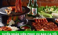 Tuyển nhân viên phục vụ ca tối – Nhà hàng Bulki BBQ B8 Tuyển nhân viên phục vụ ca tối – Nhà hàng Bulki BBQ B8