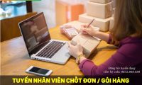 Tuyển nhân viên chốt đơn, đóng gói – Shop Giày Tuyển nhân viên chốt đơn, đóng gói – Shop Giày