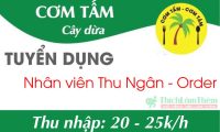 Tuyển nhân viên phục vụ, thu ngân – Quán Cơm Tấm & Cafe Tuyển nhân viên phục vụ, thu ngân – Quán Cơm Tấm & Cafe